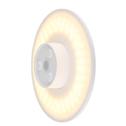 Globo - LED Zunanja stenska svetilka LED/15W/230V 3000/4000/6000K pr. 25,2 cm IP44 bela