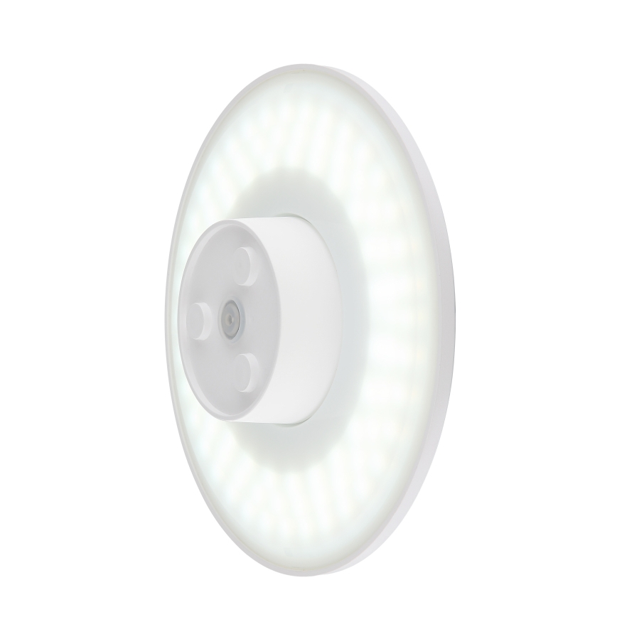 Globo - LED zunanja stenska svetilka LED/15W/230V 3000/4000/6000K premer 25,2 cm IP44 bela