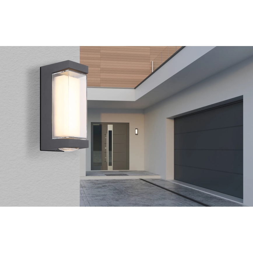 Globo - LED Zunanja stenska svetilka LED/12W/230V 3000K IP54 antracit