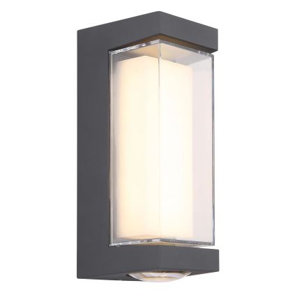 Globo - LED Zunanja stenska svetilka LED/12W/230V 3000K IP54 antracit