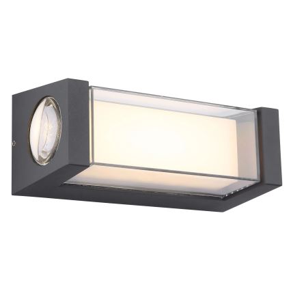 Globo - LED Zunanja stenska svetilka LED/12W/230V 3000K IP54 antracit