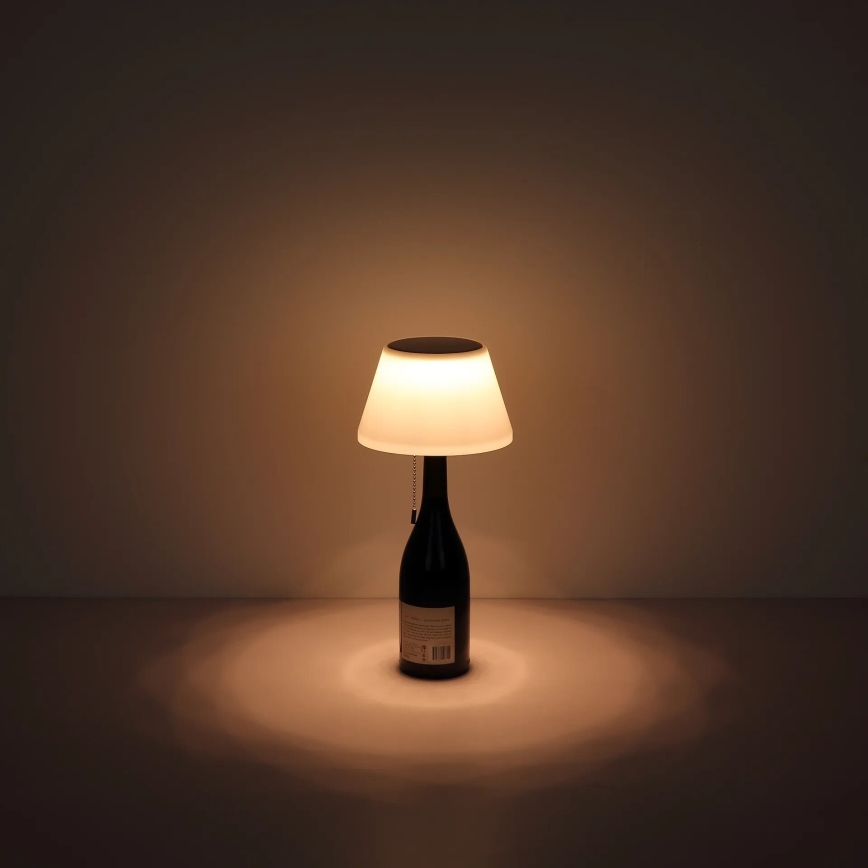 Globo - LED Solarna steklenica lampshade 10xLED/1,5W/3V IP44