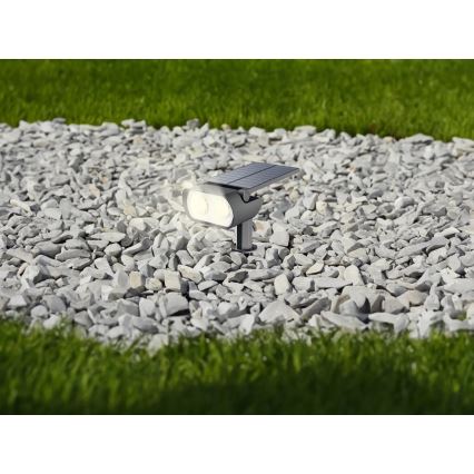 Globo - LED Solarna svetilka 2v1 LED/6,4W/3V IP65