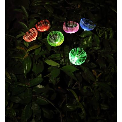 Globo - LED RGB sončna svetilka 6xLED/1,2V IP44 300 mAh