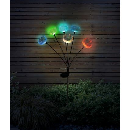 Globo - LED RGB sončna svetilka 6xLED/1,2V IP44 300 mAh