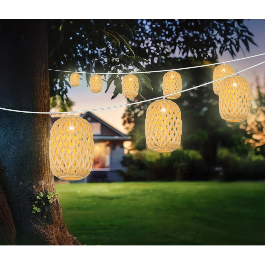 Globo - LED Solarna veriga LED/0,06W/3V 650 cm IP44