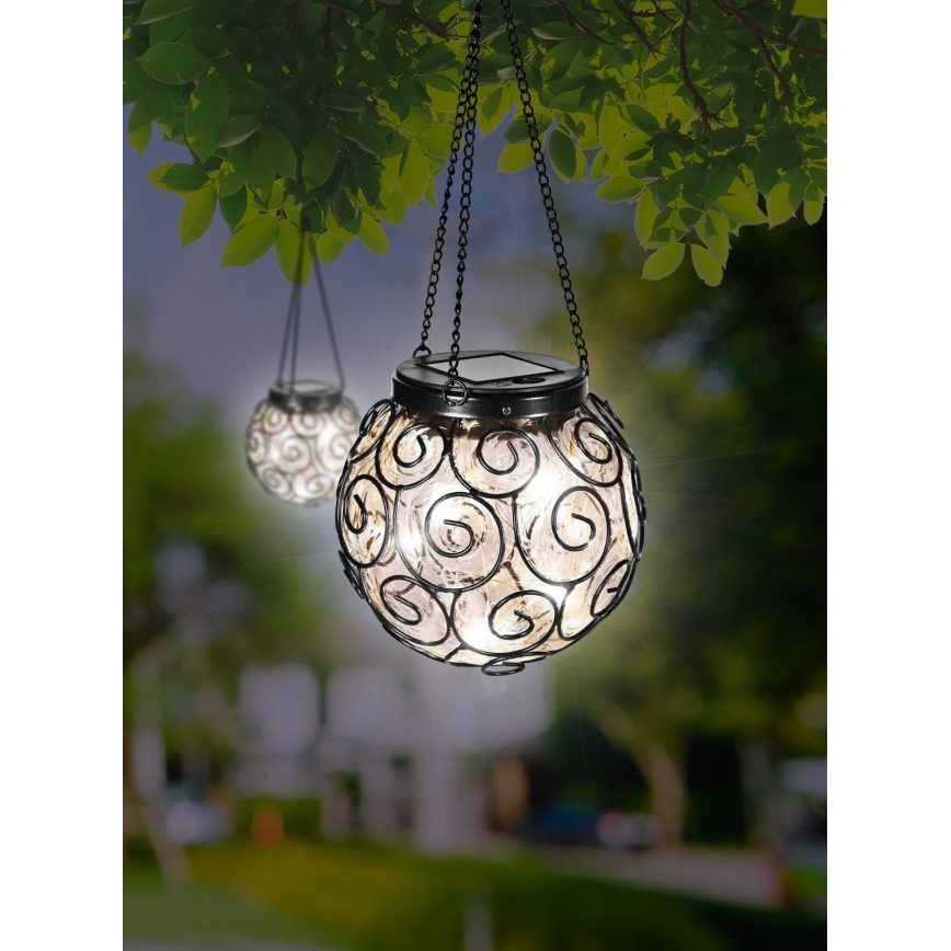 Globo - LED Solarna svetilka LED/0,9W/3,2V IP44 črna