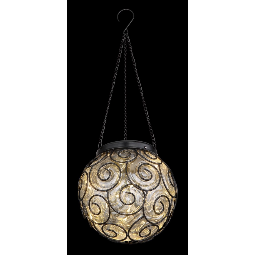 Globo - LED Solarna svetilka LED/0,9W/3,2V IP44 črna