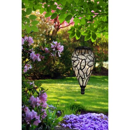 Globo - LED Solarna svetilka LED/0,9W/3,2V IP44 200 mAh prozorna