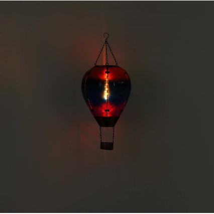 Globo - LED Viseča solarna dekoracija 24xLED/0,2W/3V IP44 leteči balon
