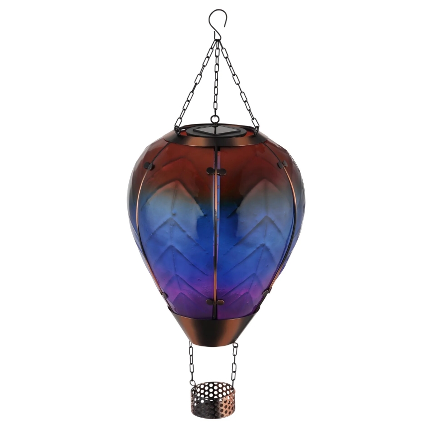 Globo - LED Viseča solarna dekoracija 24xLED/0,2W/3V IP44 leteči balon