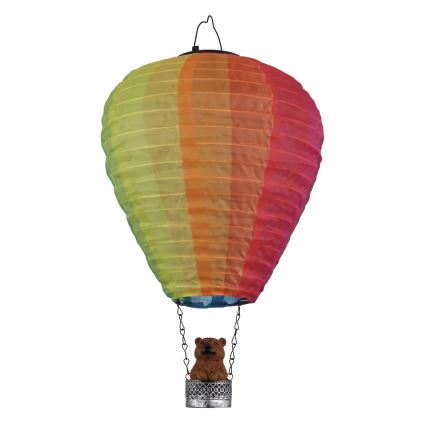 Globo - LED Viseča solarna dekoracija 24xLED/0,06W/3V IP44 leteči balon