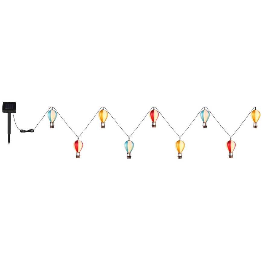 Globo - LED Solarna veriga 9xLED/0,06W/3V 390 cm IP44