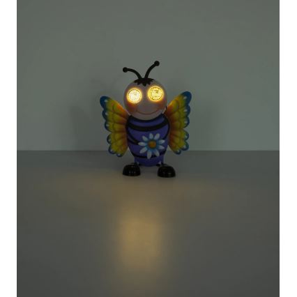 Globo - LED solarna svetilka 104xLED/3V IP44 300 mAh čebela