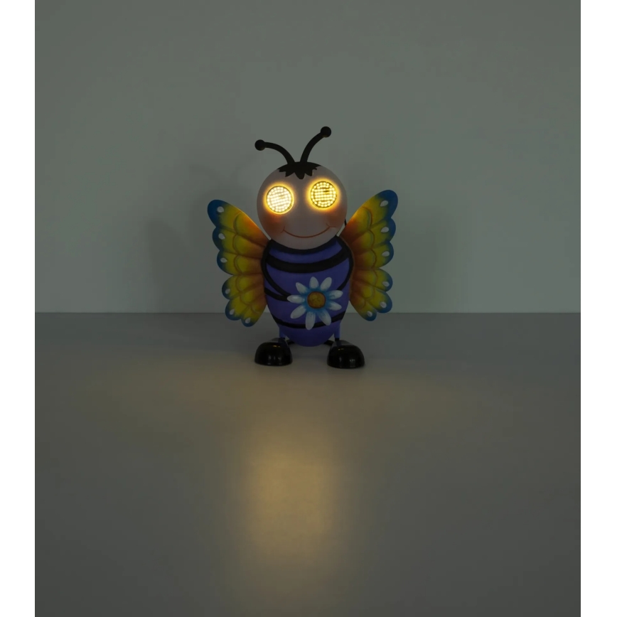 Globo - LED solarna svetilka 104xLED/3V IP44 300 mAh čebela