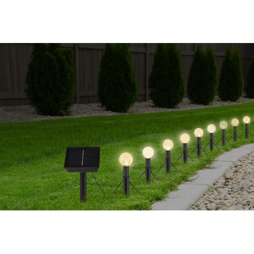 Globo - LED RGB Solarna veriga 20xLED/0,06W/3V 770 cm IP44