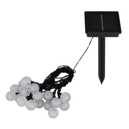 Globo - LED RGB Solarna veriga 20xLED/0,06W/3V 770 cm IP44
