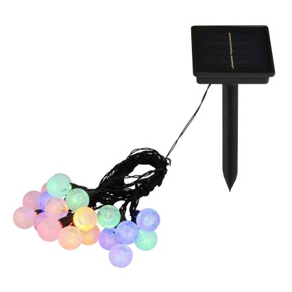 Globo - LED RGB Solarna veriga 20xLED/0,06W/3V 770 cm IP44
