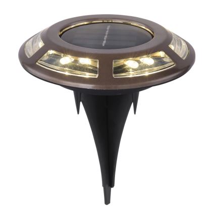 Globo - SET 2x LED Solarna svetilka LED/0,72W/3V 3200K IP44 300 mAh