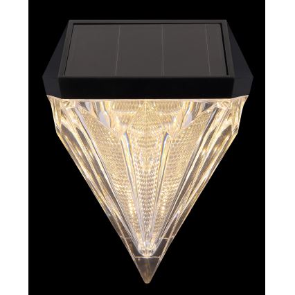 Globo - SET 2x LED Solarna stenska svetilka LED/0,5W/3V IP44 600 mAh