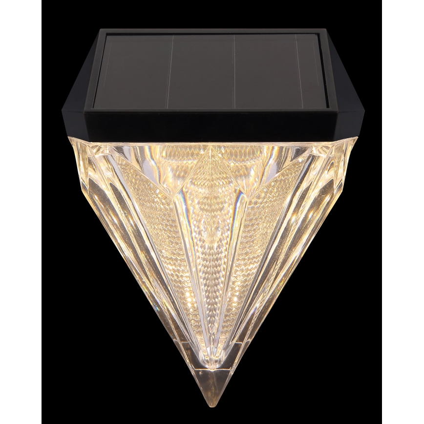 Globo - SET 2x LED Solarna stenska svetilka LED/0,5W/3V IP44 600 mAh