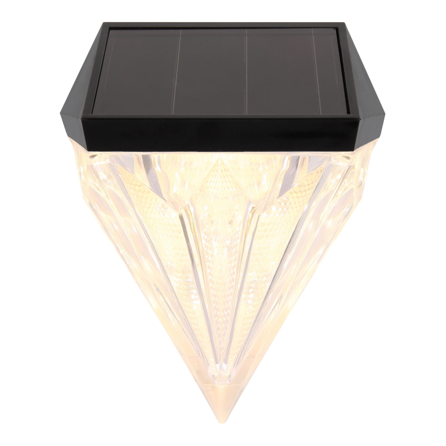 Globo - SET 2x LED Solarna stenska svetilka LED/0,5W/3V IP44 600 mAh