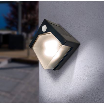 Globo - LED Solarna svetilka s senzorjem LED/0,48W/3V IP44 600 mAh