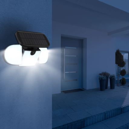 Globo - LED solarna svetilka s senzorjem LED/3,7V IP44 2000 mAh