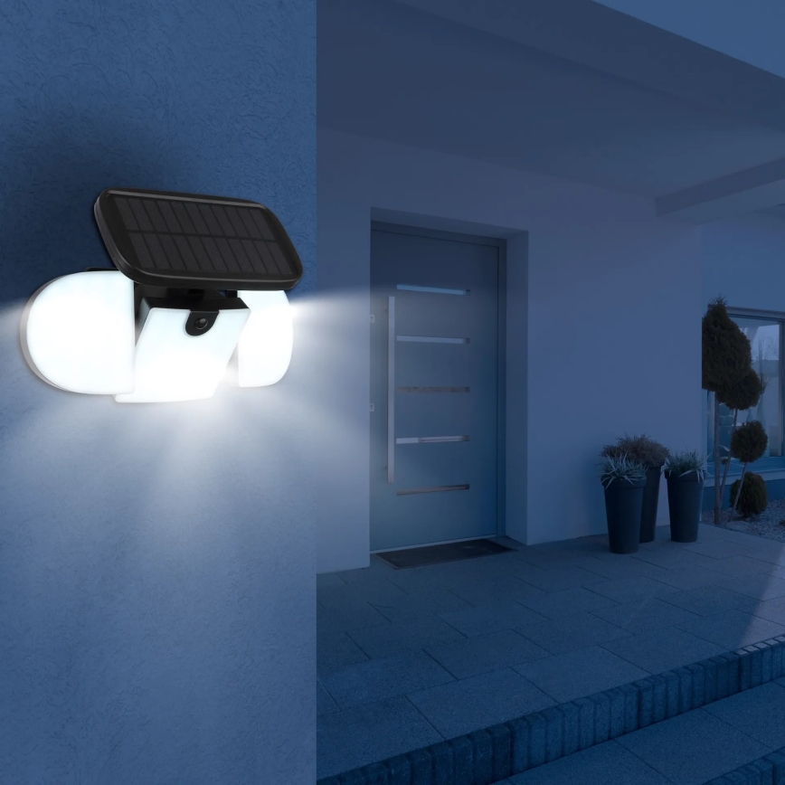 Globo - LED solarna svetilka s senzorjem LED/3,7V IP44 2000 mAh