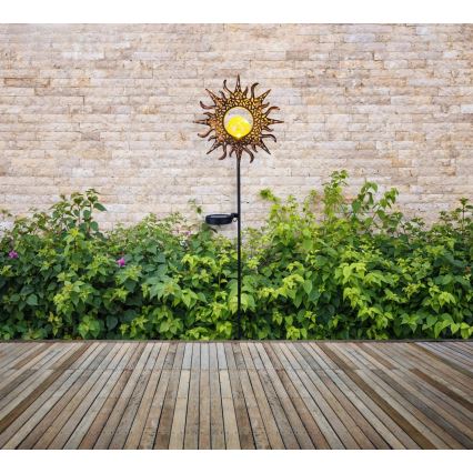 Globo - LED solarno svetilo LED/3,2 V IP44 300 mAh Sonce