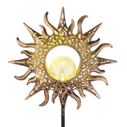 Globo - LED solarno svetilo LED/3,2 V IP44 300 mAh Sonce