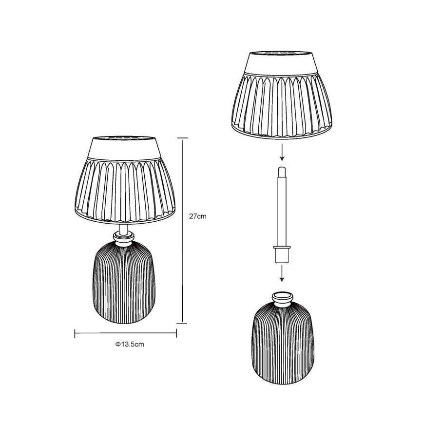 Globo - LED Solarna svetilka 10xLED/0,06W/3V IP44