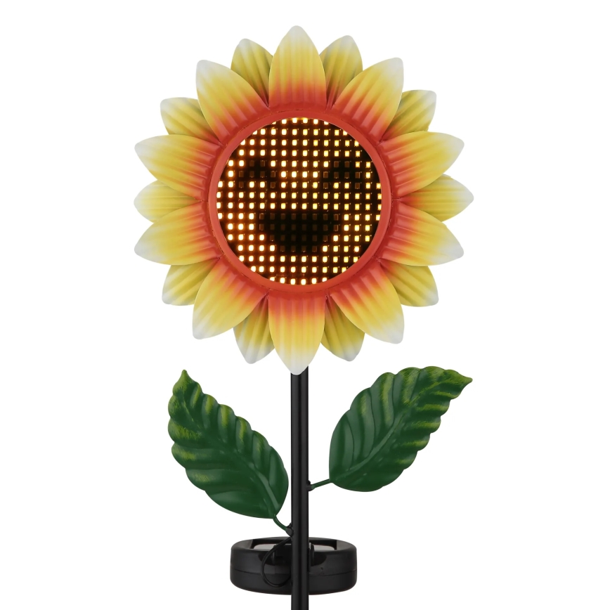 Globo - LED solarno svetilo 200xLED/3V IP44 600 mAh v obliki cvetlice