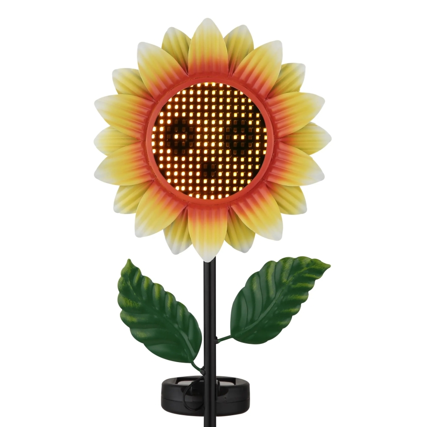 Globo - LED solarno svetilo 200xLED/3V IP44 600 mAh v obliki cvetlice