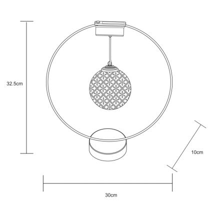 Globo - LED Solarna svetilka LED/0,06W/1,2V srebrna IP44