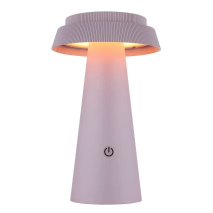 Globo - LED Zatemnitvena solarna svetilka na dotik LED/4W/3,7W IP54 roza