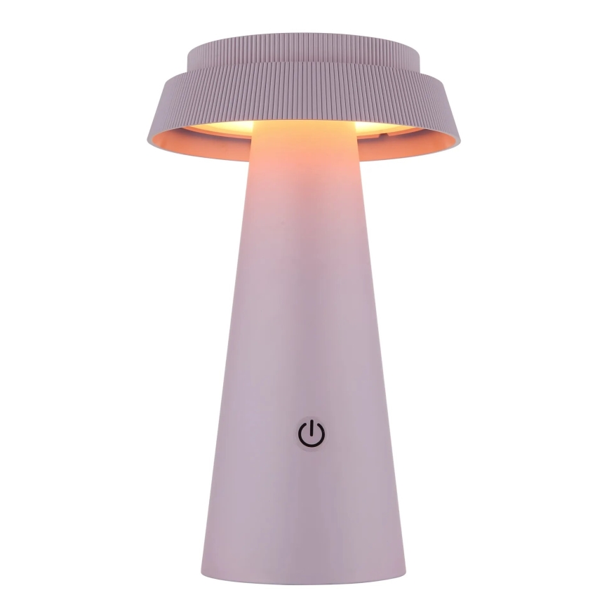 Globo - LED Zatemnitvena solarna svetilka na dotik LED/4W/3,7W IP54 roza