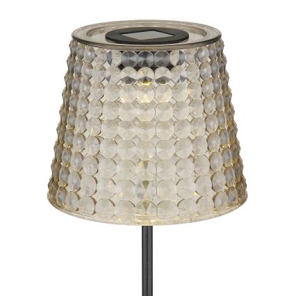 Globo - SET 2x LED Solarna svetilka LED/0,06W/3V IP44 siv