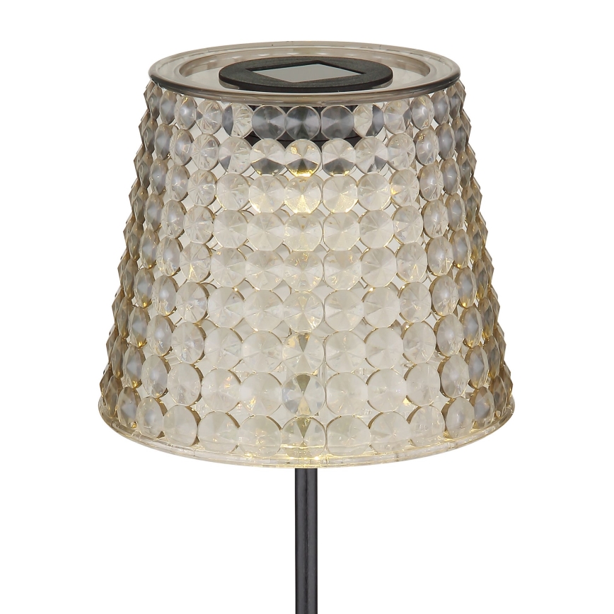 Globo - SET 2x LED Solarna svetilka LED/0,06W/3V IP44 siv