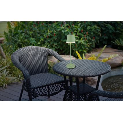Globo - LED Solarna svetilka LED/0,06W/3V 3000K IP44 zelena