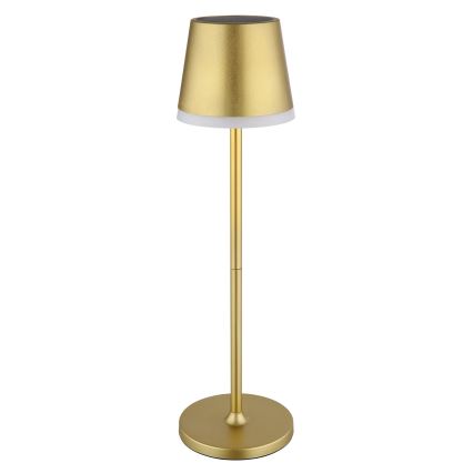 Globo - LED Solarna svetilka LED/0,6W/3V 3000K IP44 zlata