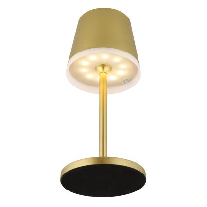 Globo - LED Solarna svetilka LED/0,6W/3V 3000K IP44 zlata