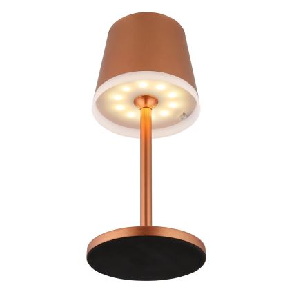 Globo - LED Solarna svetilka LED/0,6W/3V 3000K IP44 baker