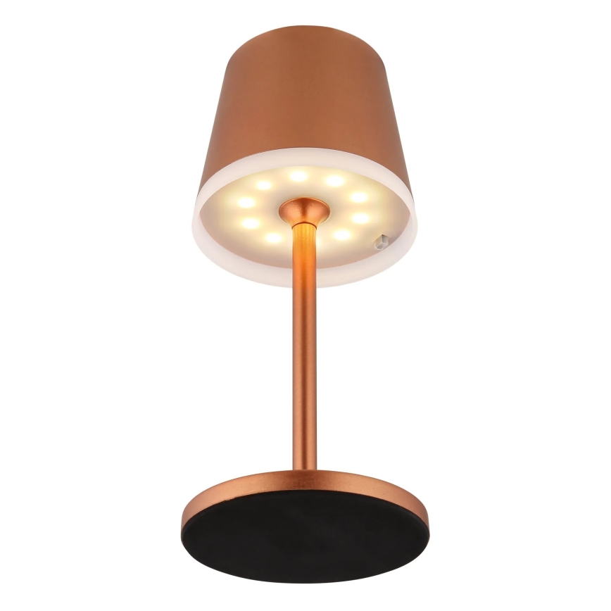 Globo - LED Solarna svetilka LED/0,6W/3V 3000K IP44 baker