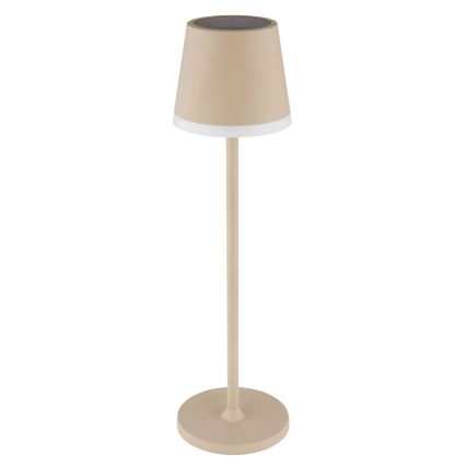 Globo - LED Solarna svetilka LED/0,6W/3V 3000K IP44 1200 mAh bež