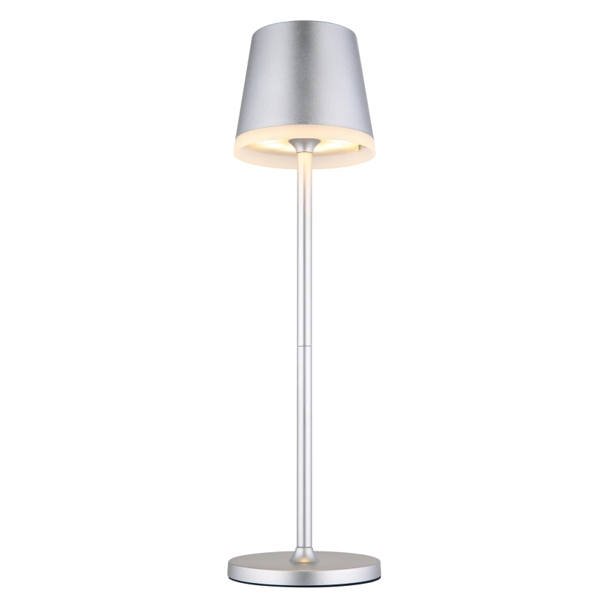 Globo - LED Solarna svetilka LED/0,6W/3V 3000K IP44 mat krom
