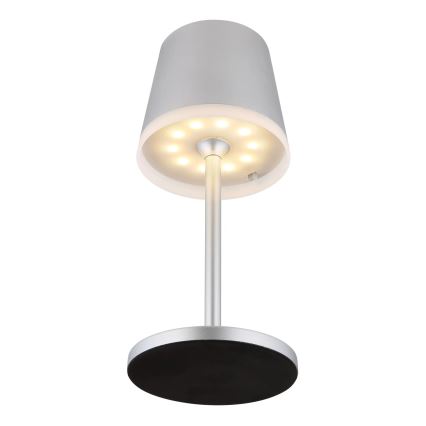 Globo - LED Solarna svetilka LED/0,6W/3V 3000K IP44 mat krom