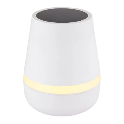 Globo - LED Solarna svetilka 10xLED/0,06W/3V IP44 bela