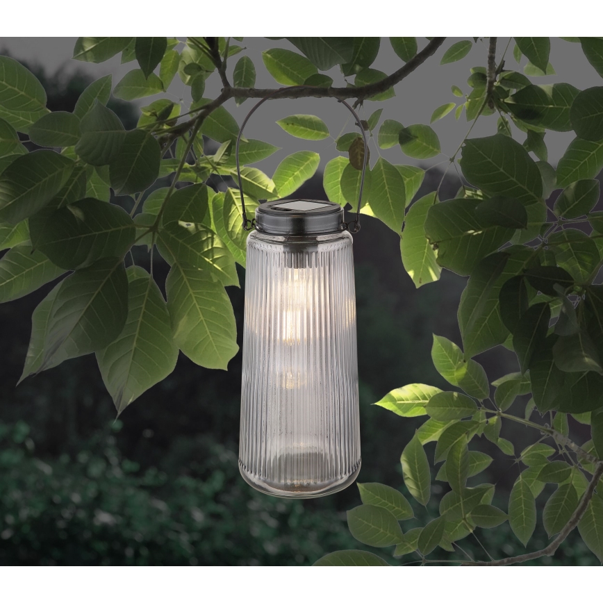 Globo - LED Solarna svetilka 2xLED/0,5W/3V 3000K IP44