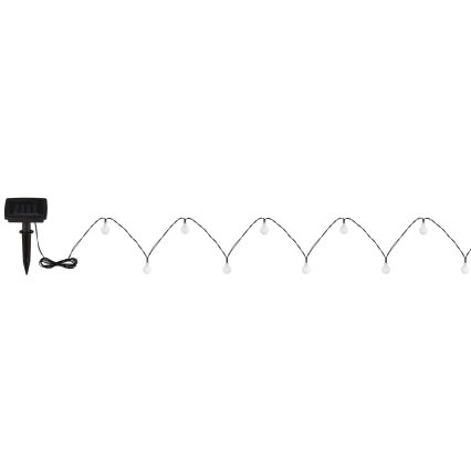 Globo - LED solarni niz 20xLED/1,2V IP44 300 mAh 5,8 m